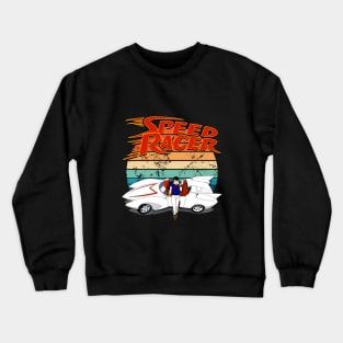 Retro Speed Racer Go! Crewneck Sweatshirt